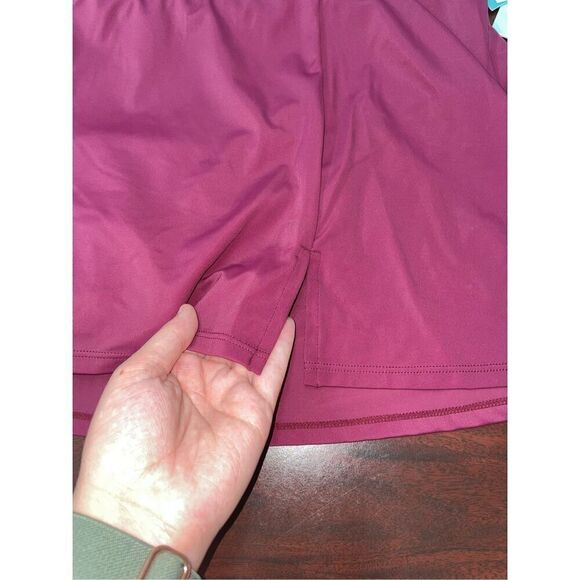 NWT American Beach X Maurices Plum Colored Swim Skirt Size Large - Picture 2 of 9